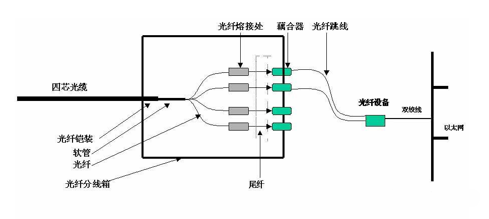 跳線與尾纖區別